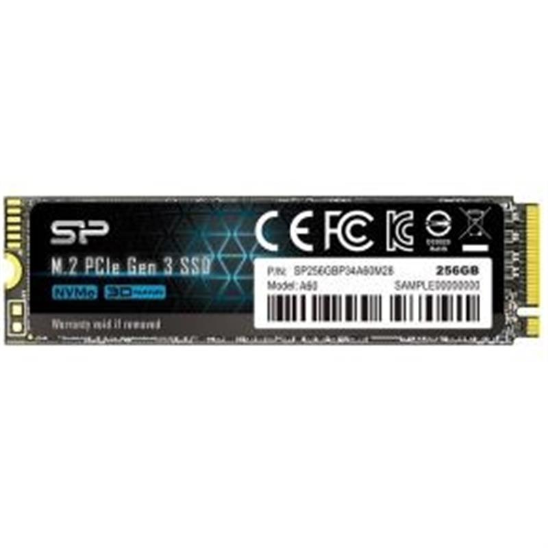 Silicon Power P34A60 M.2 256 GB PCI Express SLC NVMe