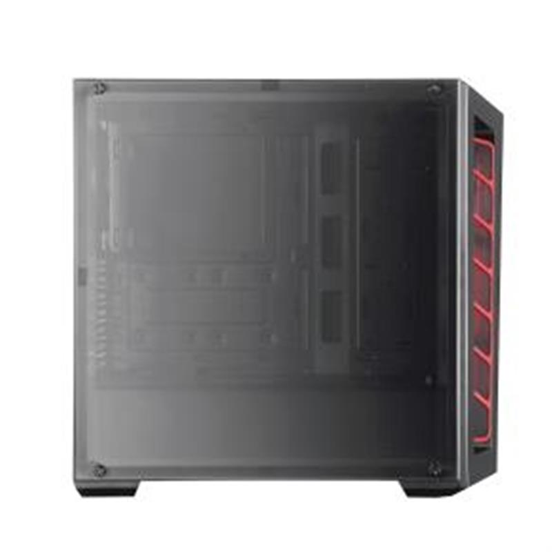 Cooler Master MasterBox 520 Mesh Red ATX Midi Edge-to-Edge transparent window