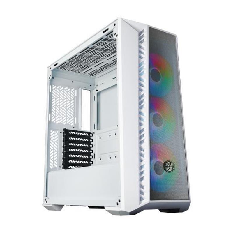 Cooler Master MasterBox 520 white ATX Midi-Tower Edge-to-Edge transparent window