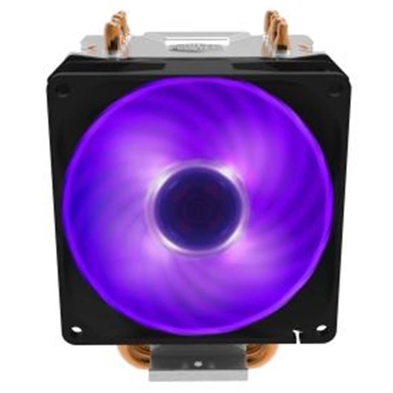 Cooler Master Hyper H410R RGB Processor Koeler 9 2 cm Zwart Zilver