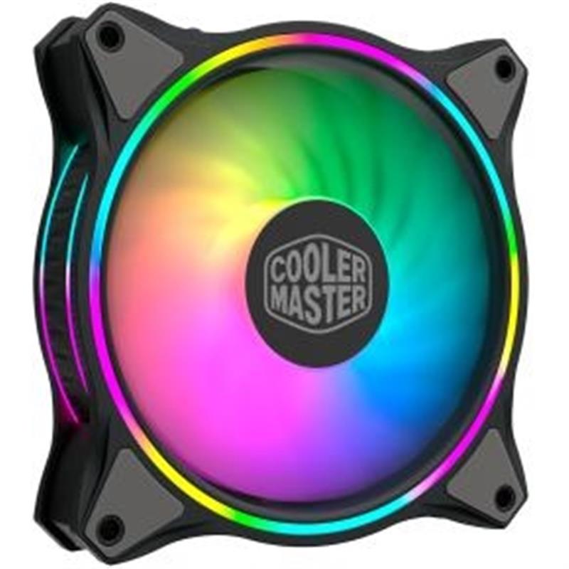 Cooler Master MasterFan MF120 Halo Computer behuizing Ventilator 12 cm Zwart Grijs