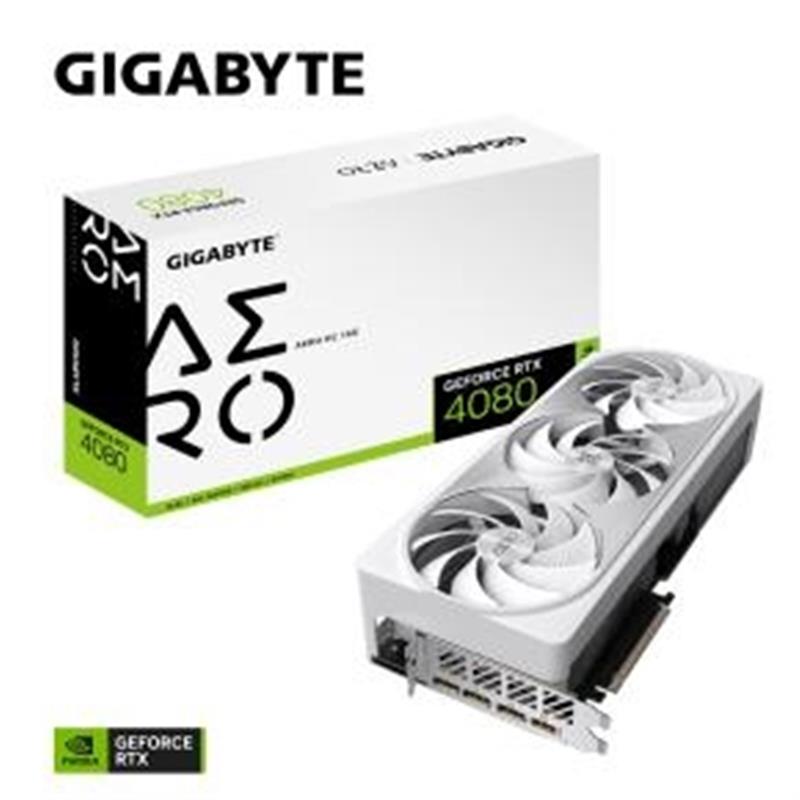 GIGA VGA 16GB RTX4080 AERO OC-16GD 3xDP/3xHDMI GeForce RTX 4080 16GB GAMING OC