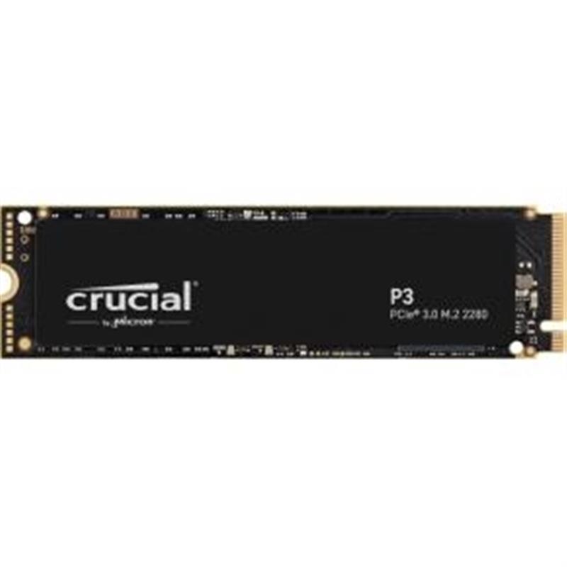 Crucial P3 500GB M.2 NVMe SSD - 3500 MB/s