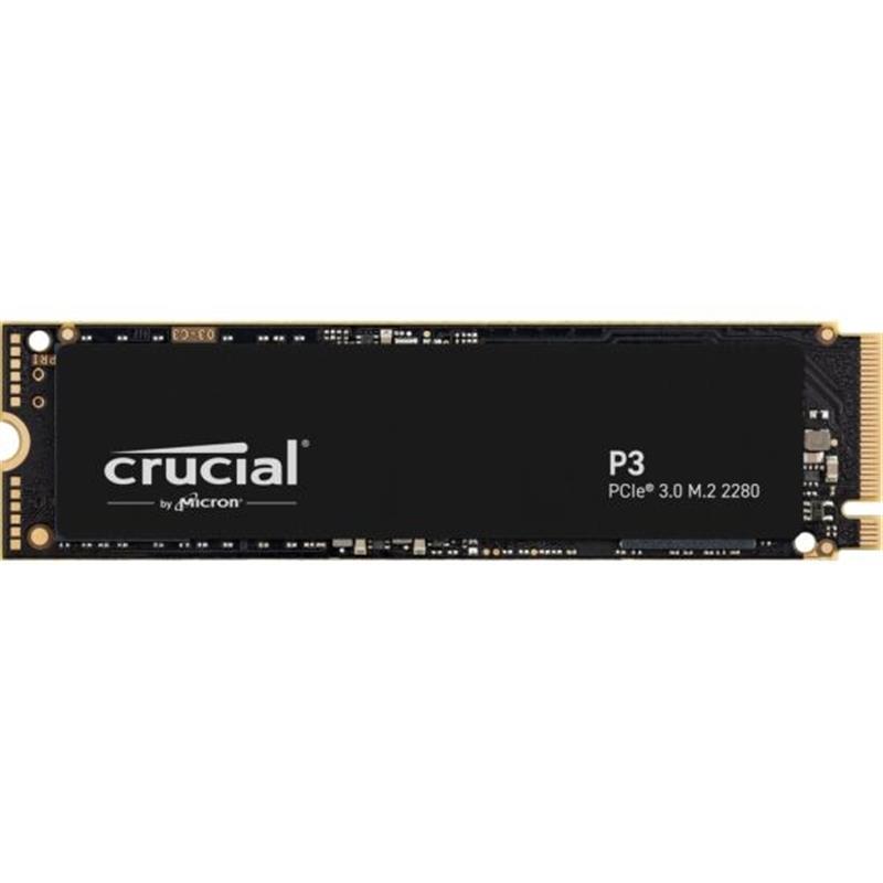 Crucial P3 500GB M.2 NVMe SSD - 3500 MB/s