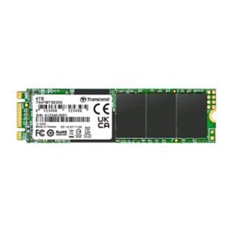 Transcend MTS830S SSD 4TB M 2 2280 SATA3 B M Key TLC