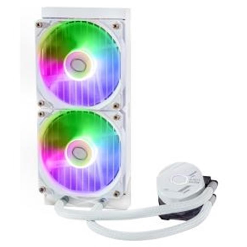 Cooler Master MasterLiquid 240L Core ARGB White Processor Kit voor vloeistofkoeling 12 cm Wit