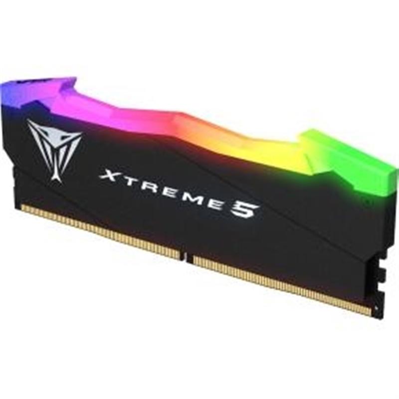 Patriot Viper Xtreme 5 RGB DUAL KIT 32GB DIMM DDR5 7600 MHz CL36 BLK HS 