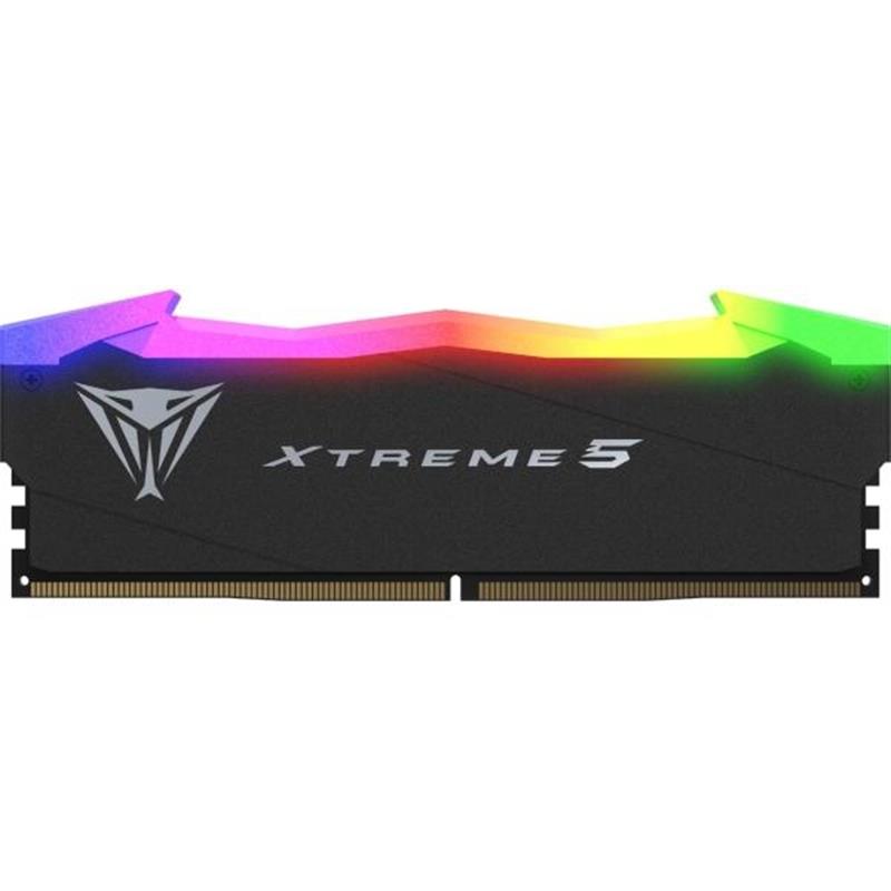 Patriot Viper Xtreme 5 RGB DUAL KIT 32GB DIMM DDR5 7600 MHz CL36 BLK HS 