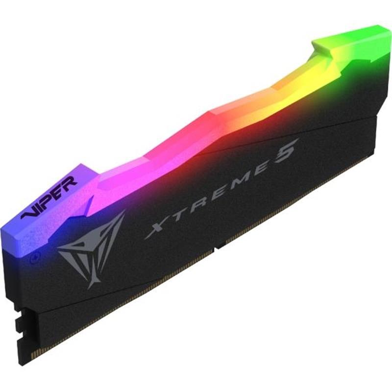 Patriot Viper Xtreme 5 RGB DUAL KIT 32GB DIMM DDR5 7600 MHz CL36 BLK HS 