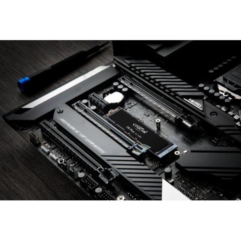Crucial P5 Plus SSD 1000GB M 2 NVMe PCIe 3D NAND PlayStation 5 compatble