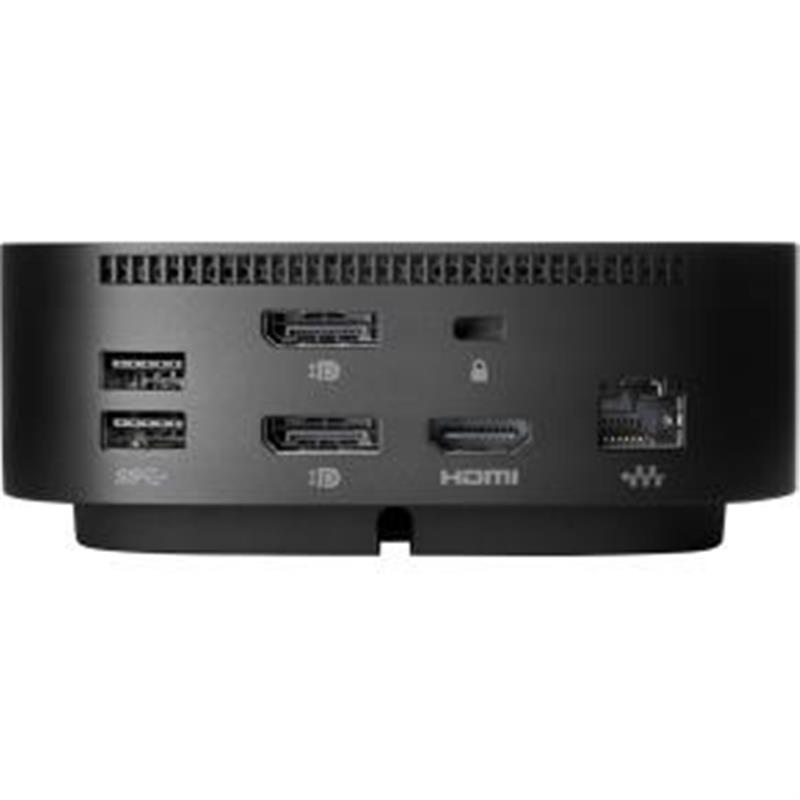 HP 5TW10AA notebook dock & poortreplicator Bedraad USB 3.0 (3.1 Gen 1) Type-C Zwart