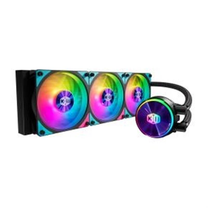 Cooler Master PL360 Flux 30th YA Edition Liquid-cooler 3x 120mm Dual Loop ARGB