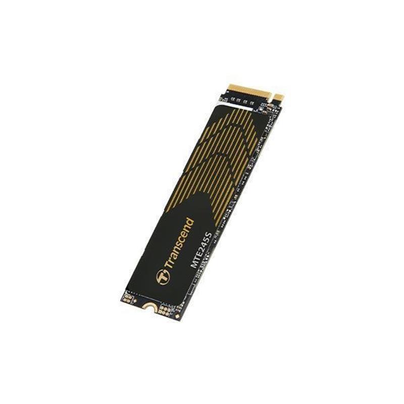 Transcend 245s SSD 4 TB M 2 2280 PCIe Gen4x4 NVMe 3D TLC DRAM-less 5300 4000 MB s