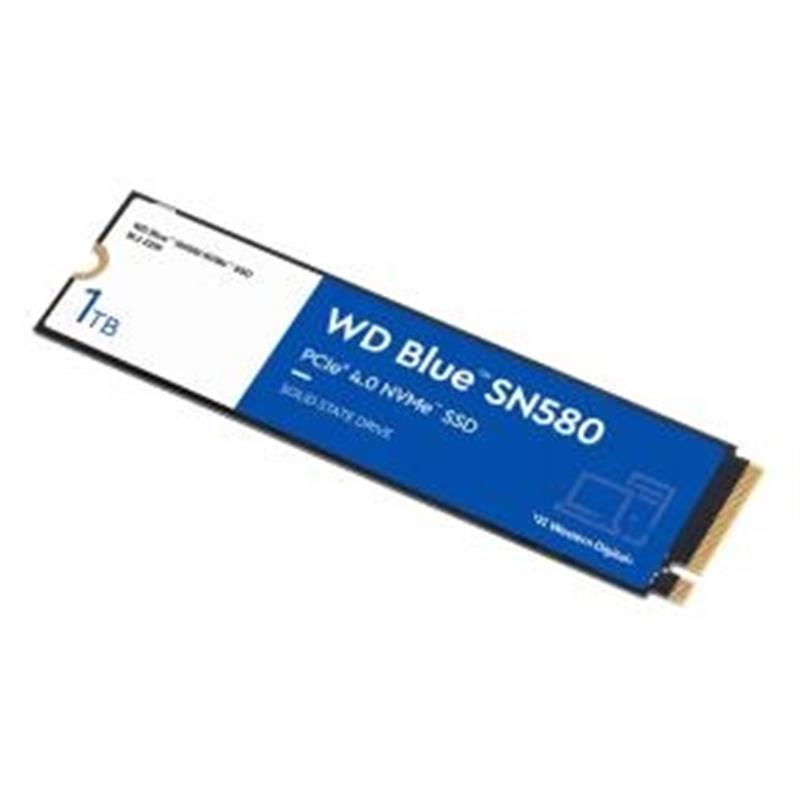 WD SSD M.2 (2280) 1TB Blue SN580 PCIe 4.0/NVMe (Di)