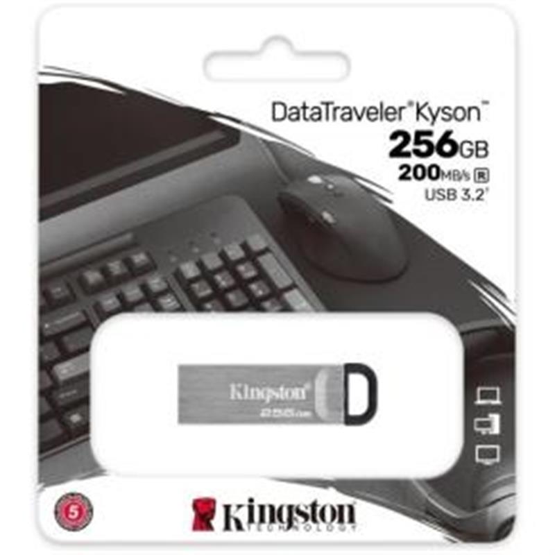 Kingston Technology DataTraveler Kyson USB flash drive 32 GB USB Type-A 3 2 Gen 1 3 1 Gen 1 Zilver
