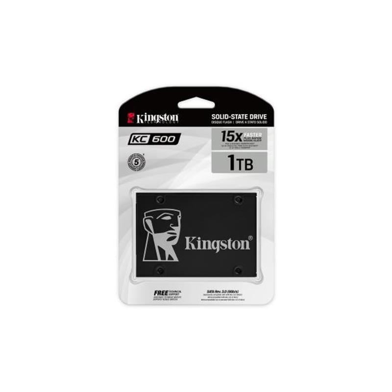 Kingston Technology KC600 2.5"" 1024 GB SATA III 3D TLC