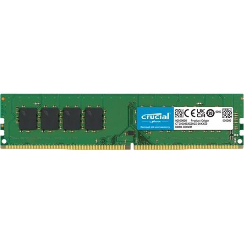 Crucial CT4G4DFS8266 geheugenmodule 4 GB 1 x 4 GB DDR4 2666 MHz