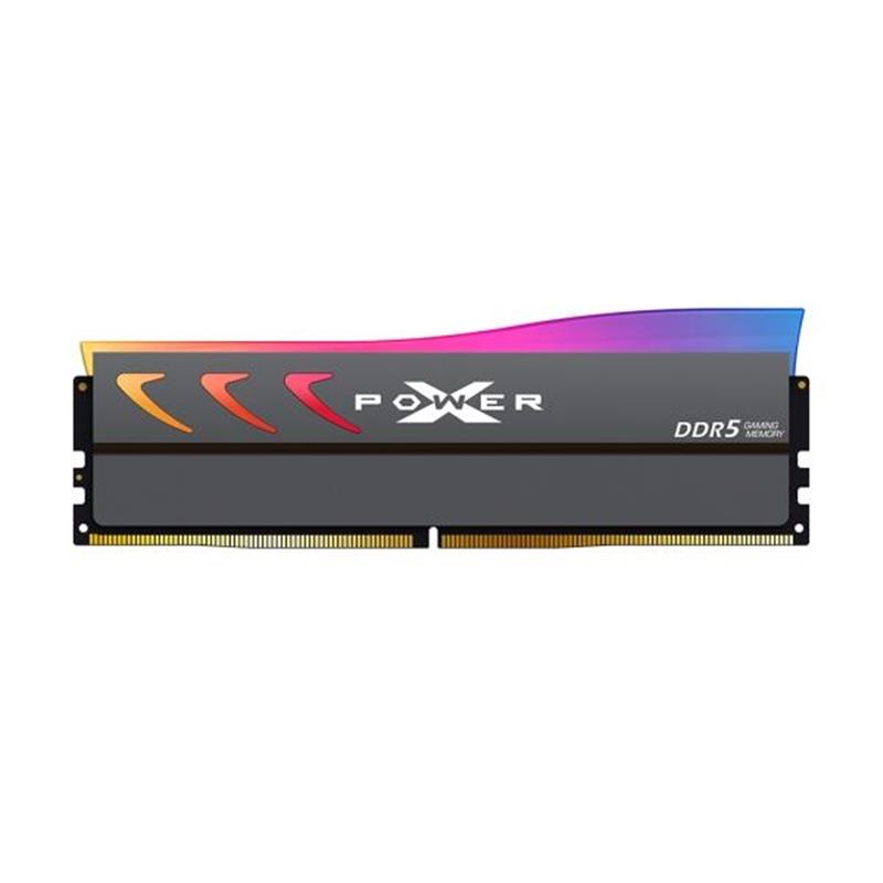 Silicon Power DIMM STORM GRAY 32 GB 16GBx2 DDR5 8000Mhz 2Gx8 CL38 1 45v RGB