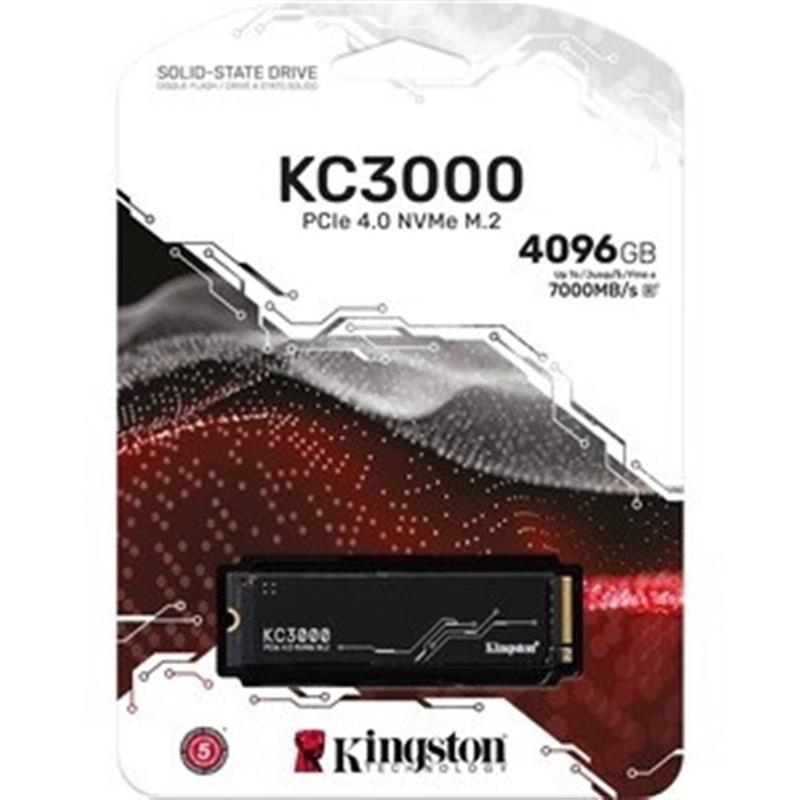 KINGSTON KC3000 4096GB M 2 PCIe