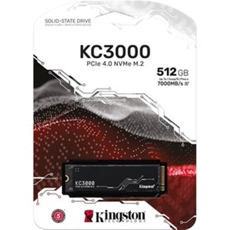 512G KC3000 NVMe M 2 SSD PCIe 4 0