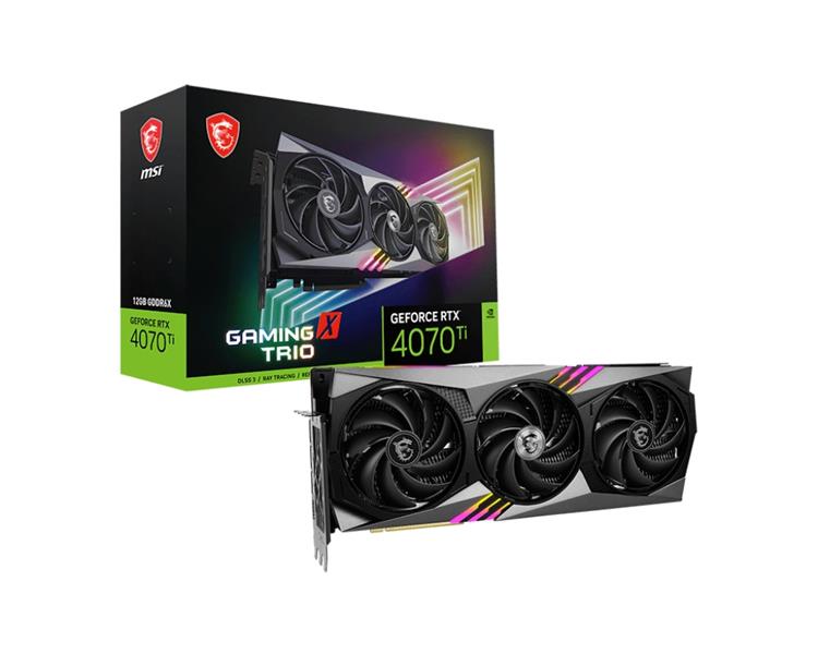 MSI GeForce RTX 4070 Ti GAMING X TRIO 12G