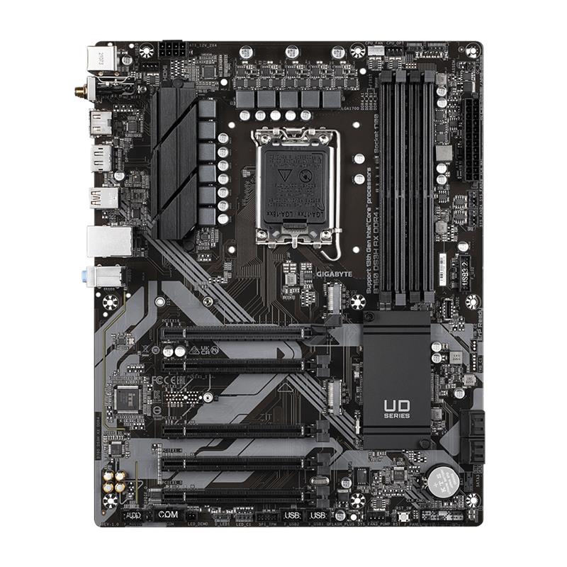 Gigabyte B760 DS3H AX DDR4 moederbord Intel B760 Express LGA 1700 ATX