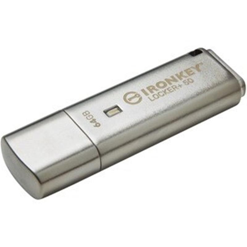 64GB USB 3 2 IronKey Locker 50 AES USB