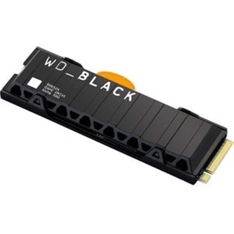 WD SSD M.2 (2280) 2TB Black Heatsink SN850X PCIe 4.0 / NVMe (Di)