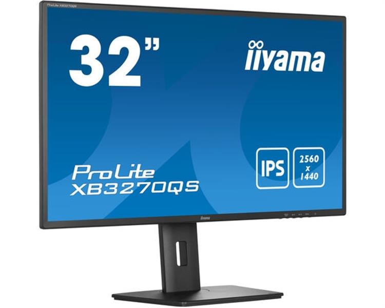 iiyama ProLite XB3270QS-B5 computer monitor 80 cm (31.5"") 2560 x 1440 Pixels Wide Quad HD LED Zwart