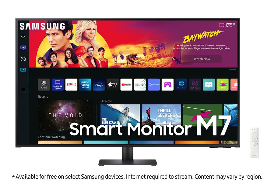 Samsung S43BM700UP 109,2 cm (43"") 3840 x 2160 Pixels 4K Ultra HD LED Zwart