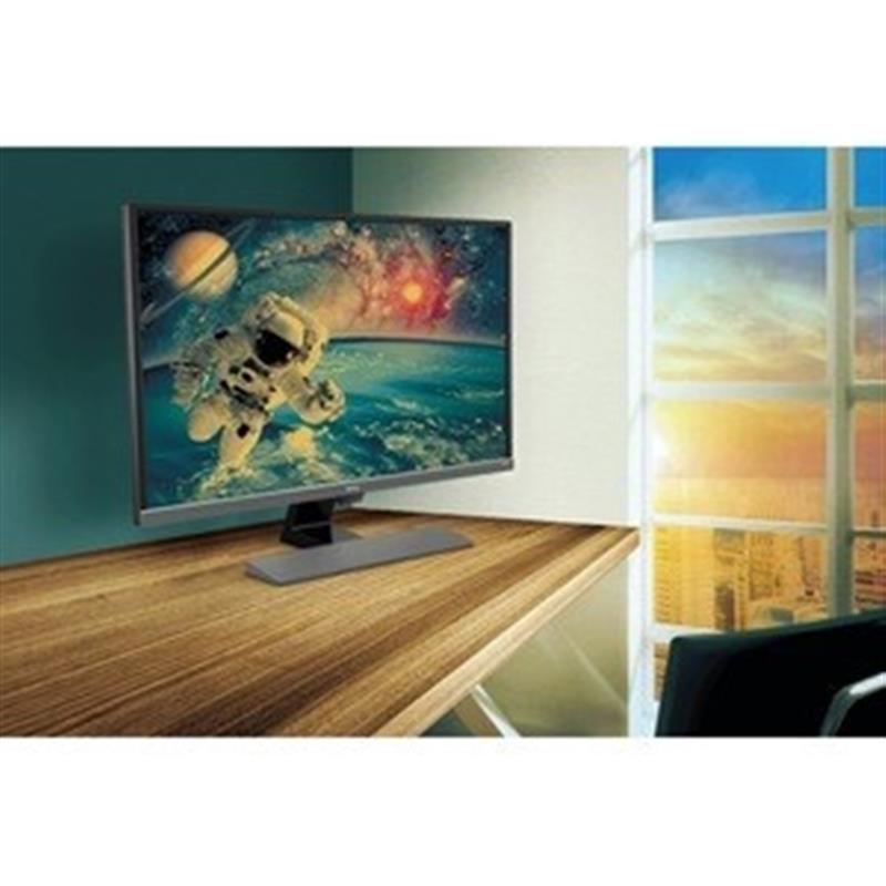 BenQ EW3270U computer monitor 80 cm (31.5"") 3840 x 2160 Pixels 4K Ultra HD LED Zwart, Grijs, Metallic