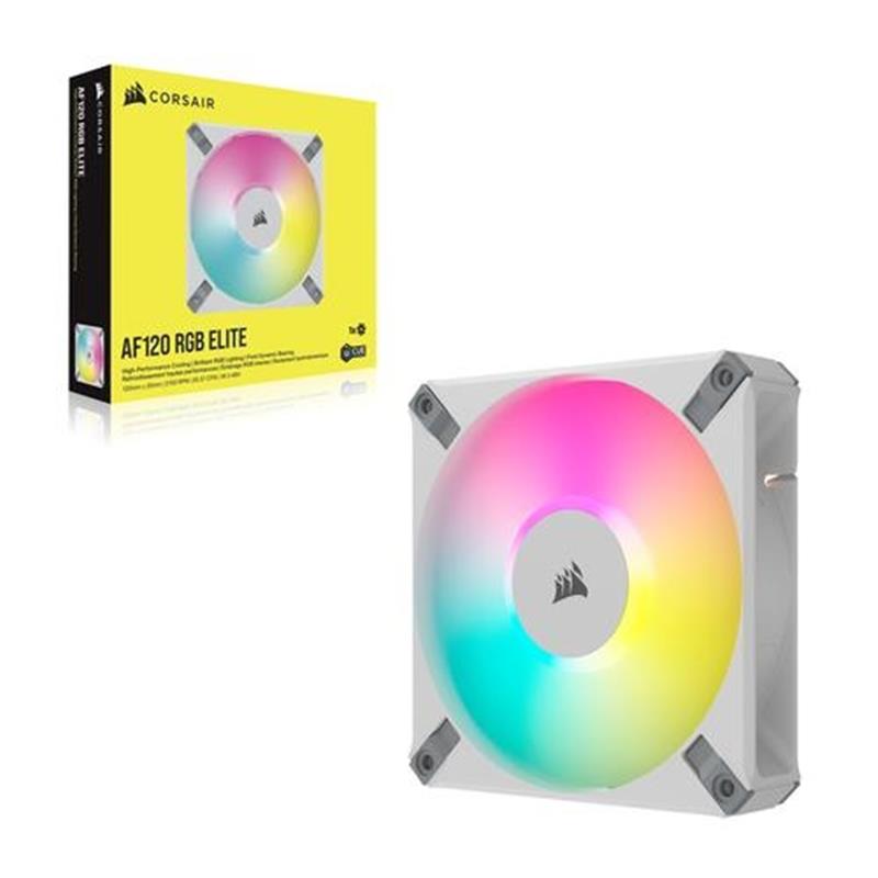 AF ELITE AF120 RGB WHITE 120mm 1 Pack