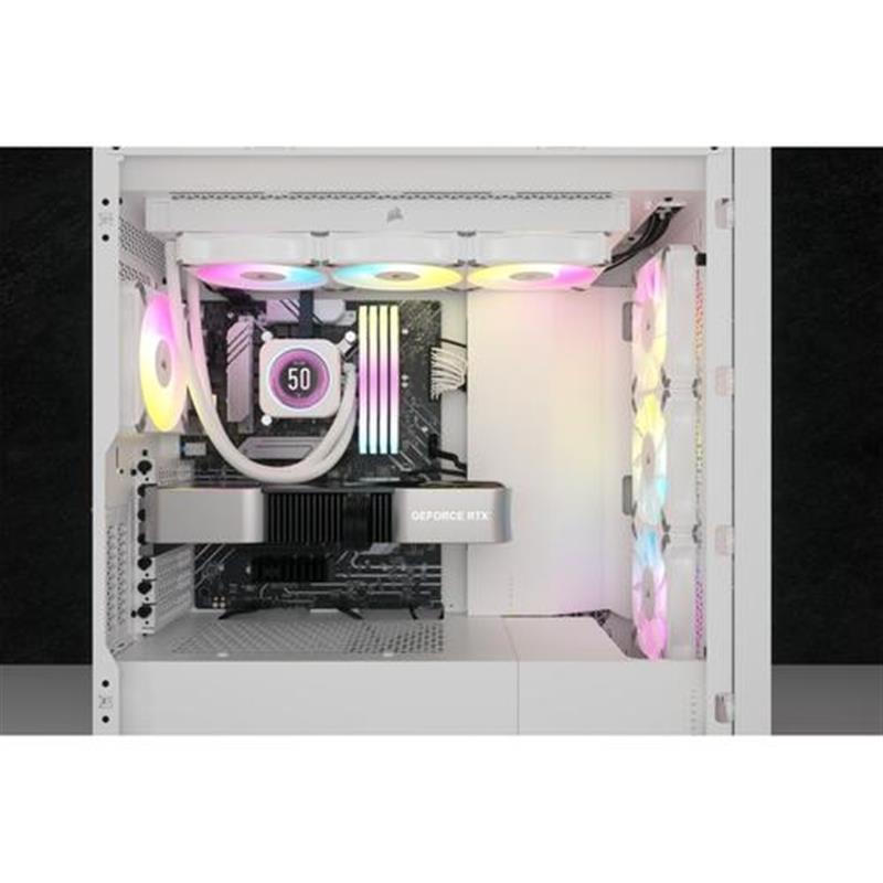 iCUE H150i ELITE LCD XT White Liq Cooler