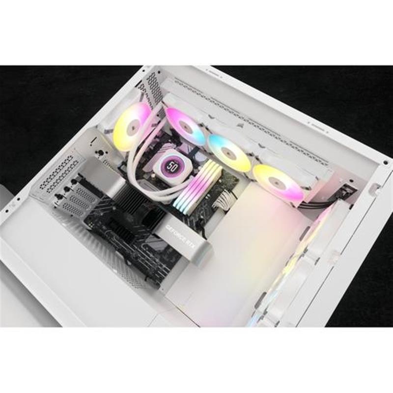iCUE H150i ELITE LCD XT White Liq Cooler