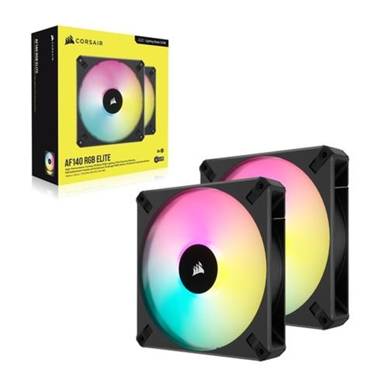 AF ELITE Series AF140 RGB 140mm 2 Pack