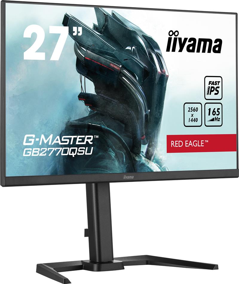 iiyama G-MASTER GB2770QSU-B5 computer monitor 68,6 cm (27"") 2560 x 1440 Pixels Wide Quad HD LED Zwart