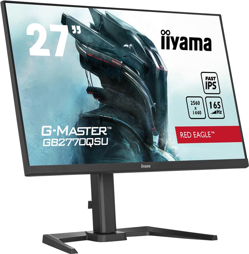 iiyama G-MASTER GB2770QSU-B5 computer monitor 68,6 cm (27"") 2560 x 1440 Pixels Wide Quad HD LED Zwart