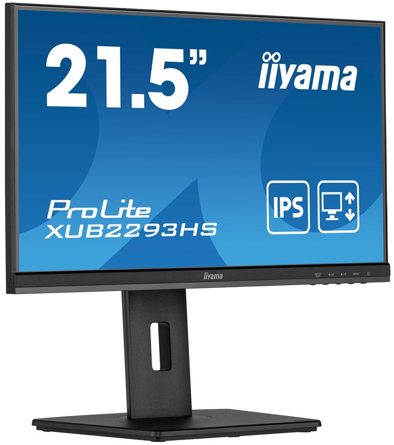 iiyama ProLite XUB2293HS-B5 computer monitor 54,6 cm (21.5"") 1920 x 1080 Pixels Full HD LED Zwart