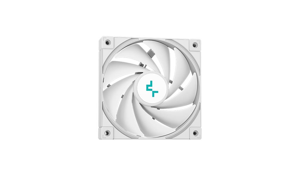 DeepCool LT520 WH Processor Alles-in-één vloeistofkoeler 12 cm Wit 1 stuk(s)