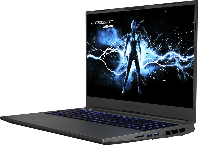 ERAZER Medion Major X20 - Gaming laptop - Intel Core i7-13700HX - 16GB DDR5 - 1024GB SSD - 16 inch QHD+ - RTX 4070 - Windows 11 Home