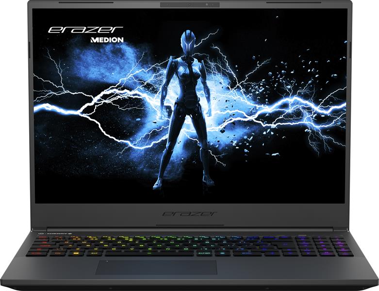 ERAZER Medion Major X20 - Gaming laptop - Intel Core i7-13700HX - 16GB DDR5 - 1024GB SSD - 16 inch QHD+ - RTX 4070 - Windows 11 Home