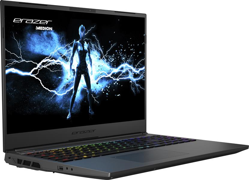 ERAZER Medion Major X20 - Gaming laptop - Intel Core i7-13700HX - 16GB DDR5 - 1024GB SSD - 16 inch QHD+ - RTX 4070 - Windows 11 Home