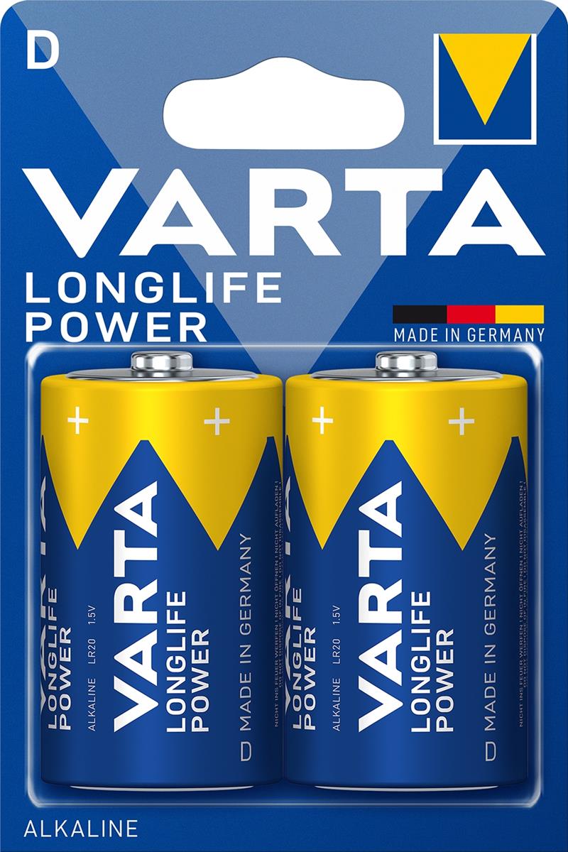 LR20 Varta High Energy Battery Alkaline D