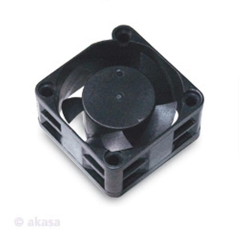 Akasa 40*20mm black case fan 3 pins sleeve bearing