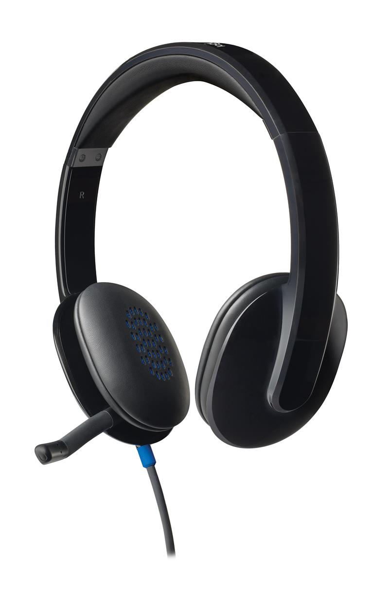 Logitech H540 Headset Hoofdband Zwart