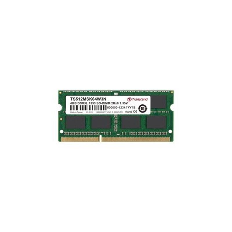 Transcend 4GB DDR3 geheugenmodule 2 x 8 GB 1333 MHz