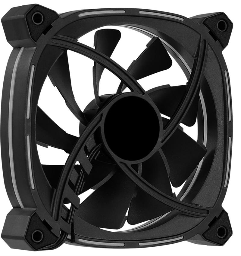 Aerocool Astro 12 Computer behuizing Ventilator 12 cm Zwart