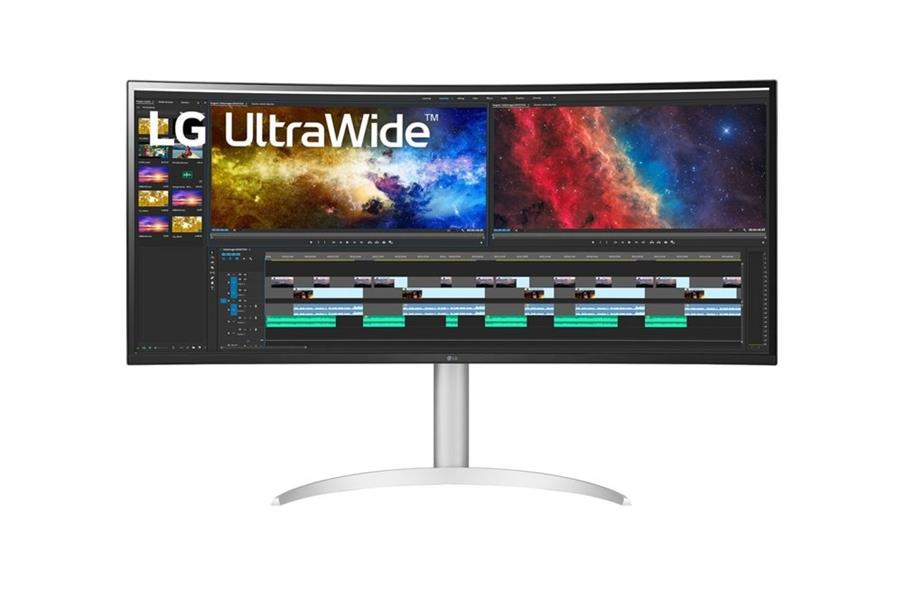 LG 38WP85C-W 96,5 cm (38) 3840 x 1600 Pixels UltraWide Quad HD+ LED Wit