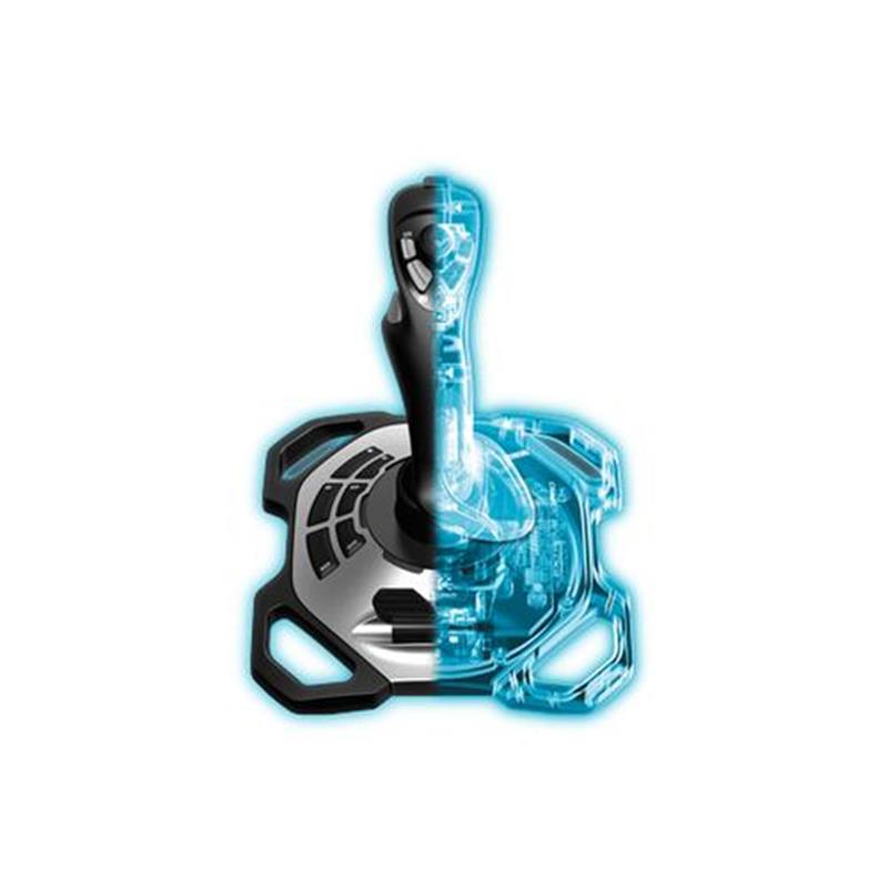 Logitech G Extreme 3D Pro Joystick PC Digitaal USB 2 0 Zwart Wit