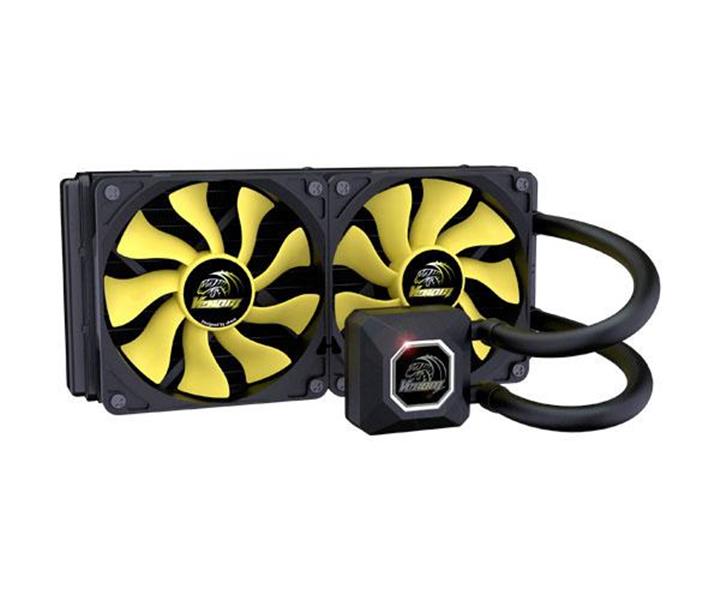 Akasa Venom A20 Water Cooler High Performance 240mm All in one Liquid Cooler with award winning PWM Viper fans 